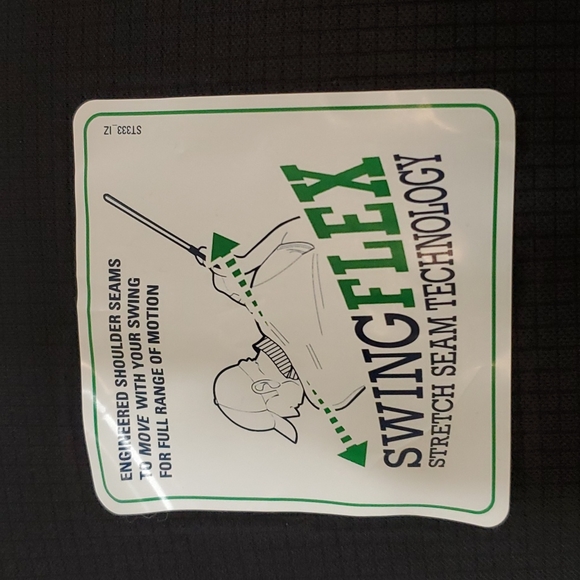 Izod Golf Basix Shirt with Swingflex Stretch Technology - Picture 4 of 7